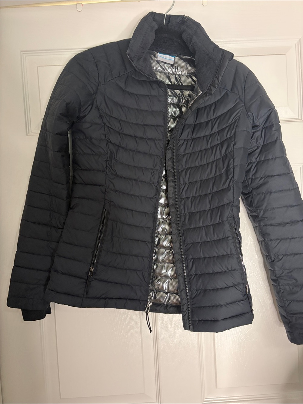 Columbia Insulated Lightweight Quilted Women's Coat- Black